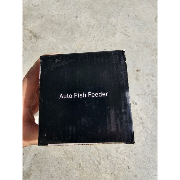 400ml Automatic Fish Feeder Intelligent Timing Aquarium Pond Food Dispenser - Picture 4 of 4